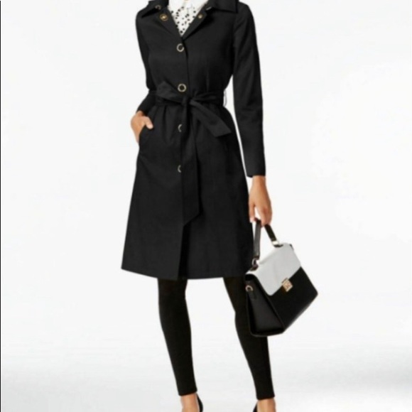 Anne Klein Rain Trench Coat Jacket XS BNWT - Picture 4 of 4